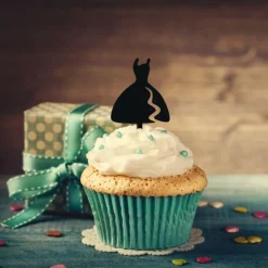 Cupcake Toppers Robe (X 8)>Cerf Dellier Hot