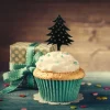 Cupcake Toppers Sapin De Noël (X 8)>Cerf Dellier New