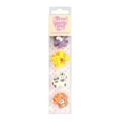 Décors Comestibles Animaux De La Jungle Assortis (X12)>Cerf Dellier New