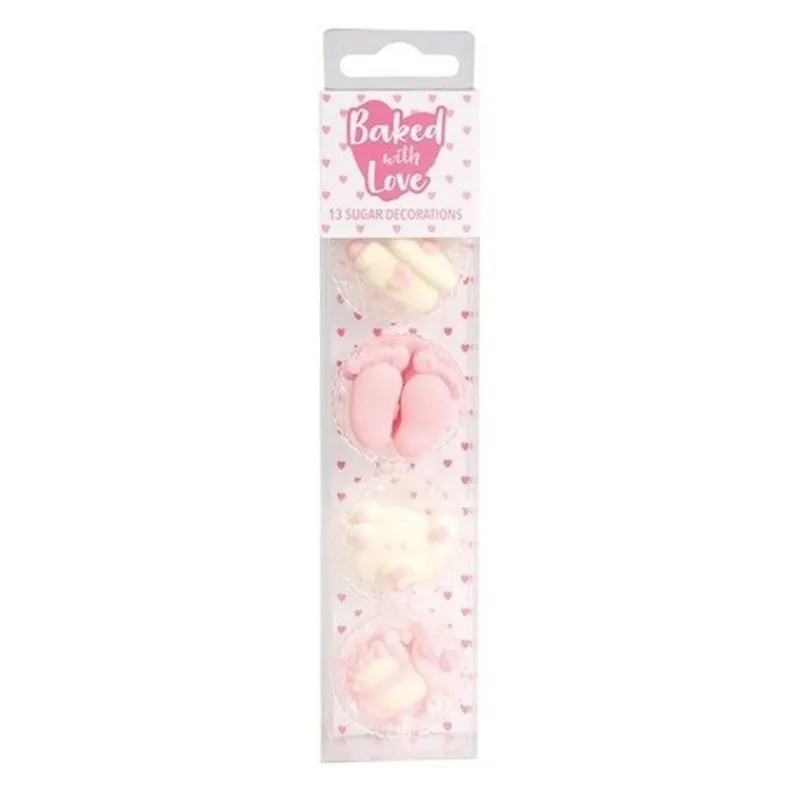 Décors Comestibles Bebe Fille Assortis (X13)>Cerf Dellier Sale