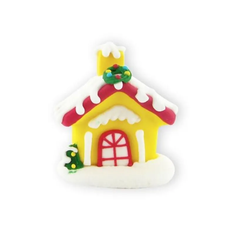 Décors Comestibles Chalet De Noël (X24)>Cerf Dellier