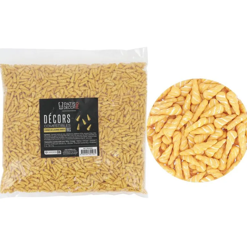 Décors Comestibles Cornes De Licorne Dorees 1 Kg>Cerf Dellier Hot
