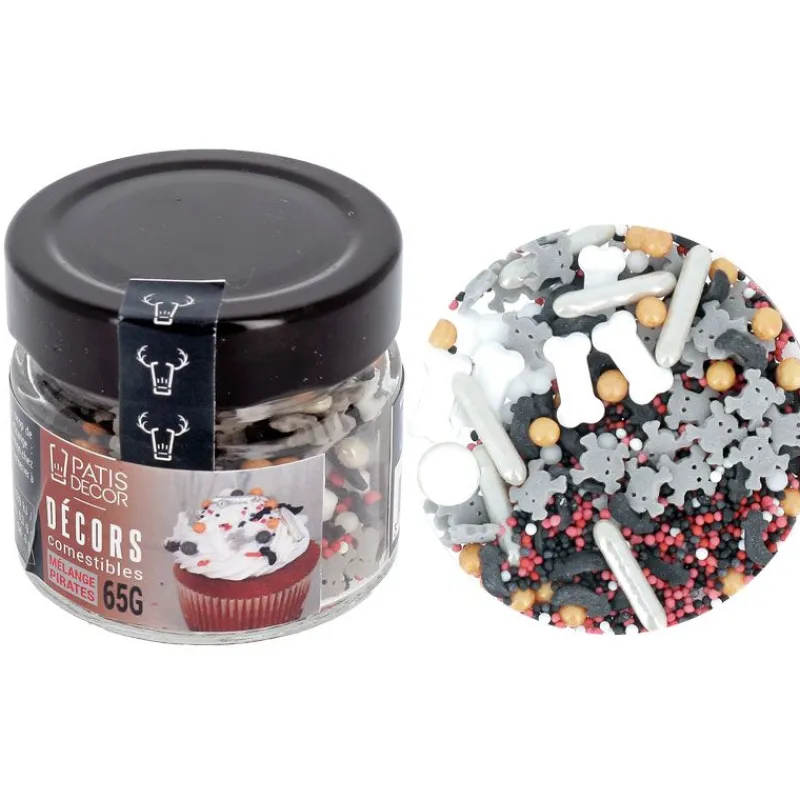 Décors Comestibles Melange Pirates 65 G>Cerf Dellier