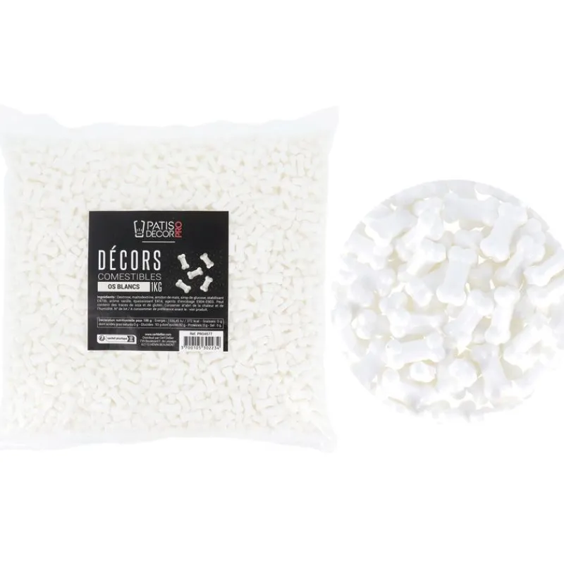 Décors Comestibles Os Blancs 1 Kg>Cerf Dellier Sale