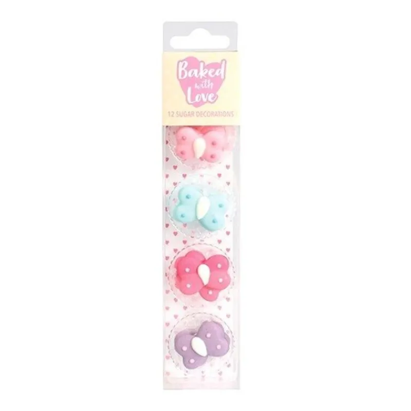 Décors Comestibles Papillons Assortis (X12)>Cerf Dellier Outlet