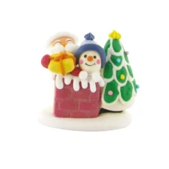 Décors Comestibles Pere Noël Cheminee (X24)>Cerf Dellier Sale