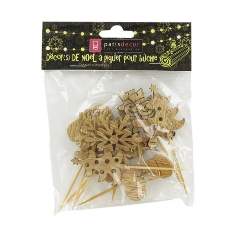Décors De Noël En Bois Vintage (X10)>Cerf Dellier Online