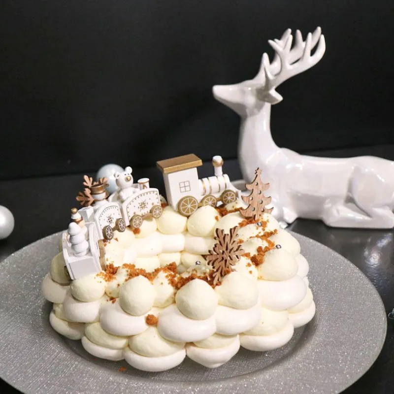 Décors De Noël En Bois Vintage (X10)>Cerf Dellier Online