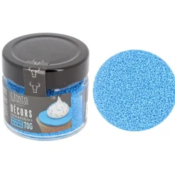 Décors Mini Billes Comestibles Bleues Patisdecor>Cerf Dellier Outlet