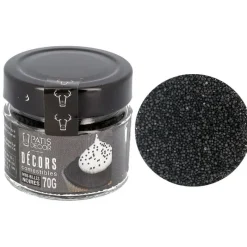 Décors Mini Billes Noires Patisdecor>Cerf Dellier Sale