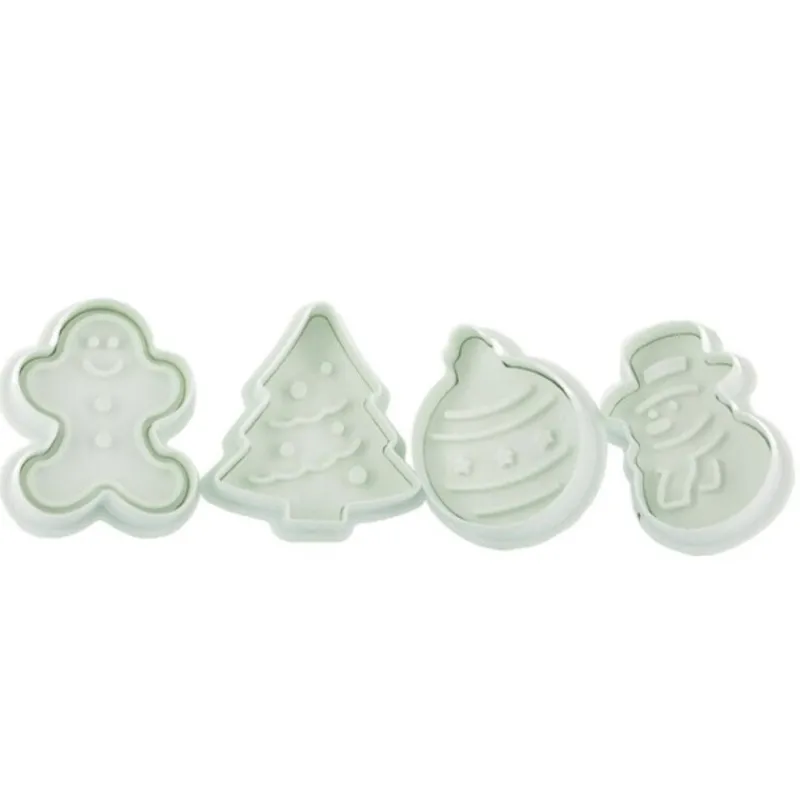 Découpoirs Éjecteurs Assortis Theme Noël (X 4)>Cerf Dellier Outlet