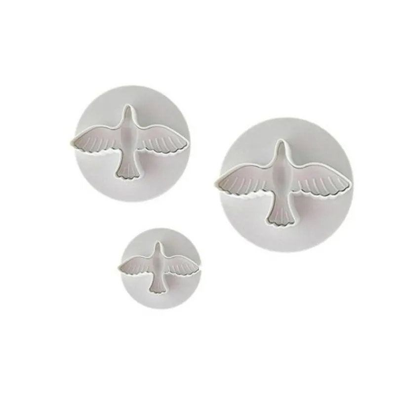 Découpoirs Éjecteurs Colombes Patisdecor (X 3)>Cerf Dellier New