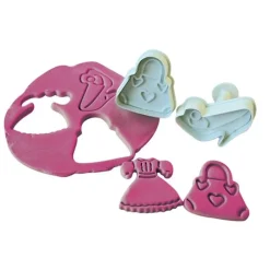 Découpoirs Éjecteurs Fashion Patisdecor (X 4)><noscript><img width=