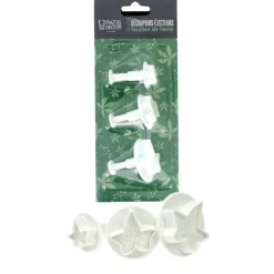 Découpoirs Éjecteurs Feuille De Lierre Pm Patisdecor (X 3)>Cerf Dellier Clearance