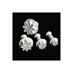Découpoirs Éjecteurs Marguerite Assortis Patisdecor (X 4)>Cerf Dellier Hot