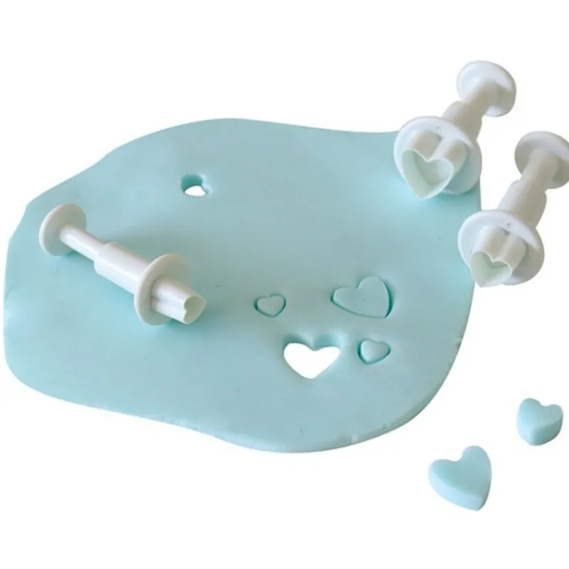 Découpoirs Éjecteurs Mini-Coeurs Patisdecor (X 3)>Cerf Dellier Clearance