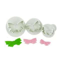 Découpoirs Éjecteurs Papillons Assortis Patisdecor (X 3)>Cerf Dellier Discount