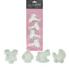 Découpoirs Éjecteurs Theme Bebe Patisdecor (X 4)>Cerf Dellier Discount