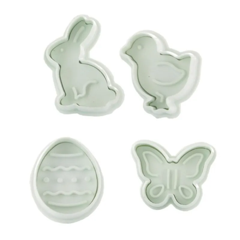 Découpoirs Éjecteurs Theme Pâques Patisdecor (X 4)>Cerf Dellier Clearance