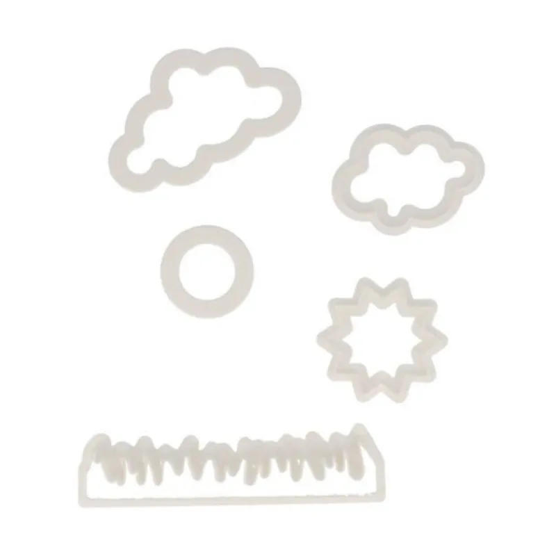 Découpoirs Nature Assortis Patisdecor (X 5)>Cerf Dellier New