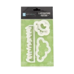 Découpoirs Nature Assortis Patisdecor (X 5)><noscript><img width=