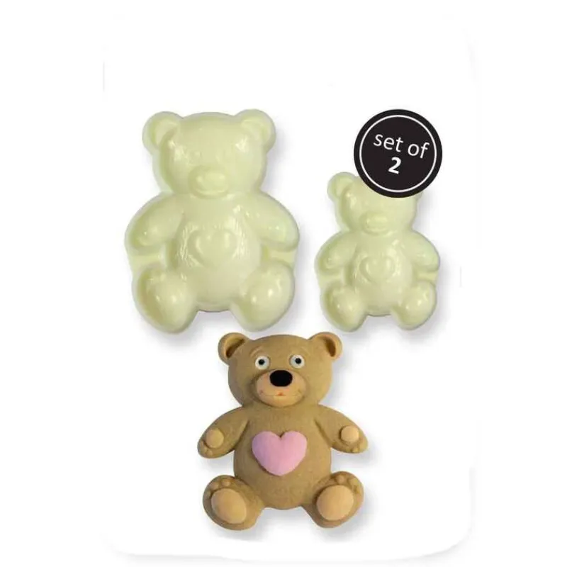 Découpoirs Relief Oursons (X2)>Cerf Dellier Online