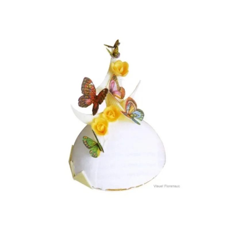 Decor Azyme Papillons Assortis (X260)>Cerf Dellier Sale