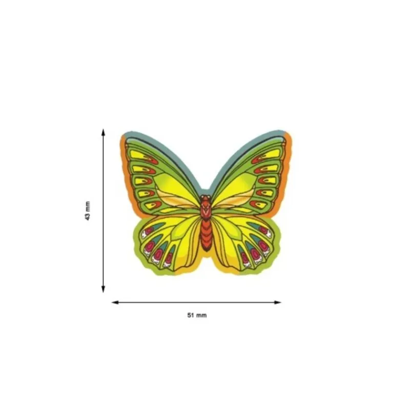 Decor Azyme Papillons Assortis (X260)>Cerf Dellier Sale