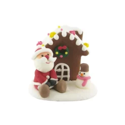 Decor Comestible Pere Noël Assis Et Chalet (X12)>Cerf Dellier Best