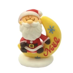 Decor Comestible Pere Noël Lune>Cerf Dellier Online