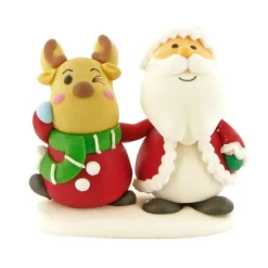 Decor Comestible Pere Noël Et Renne Debout>Cerf Dellier