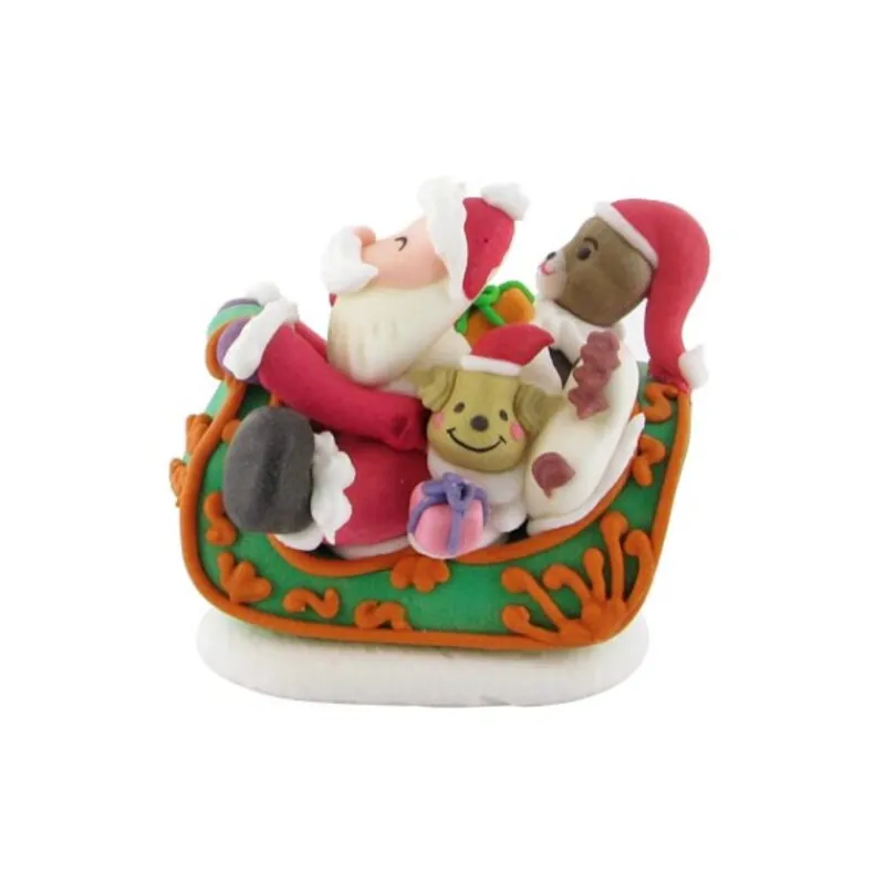 Decor Comestible Scene De Noël (X20)>Cerf Dellier New