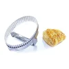 Cerf Dellier Découpoirs Inox Avec Poignée*Decoupoir A Chausson Avec Poignée