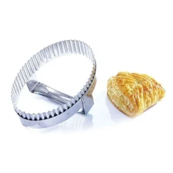 Cerf Dellier Découpoirs Inox Avec Poignée*Decoupoir A Chausson Avec Poignée