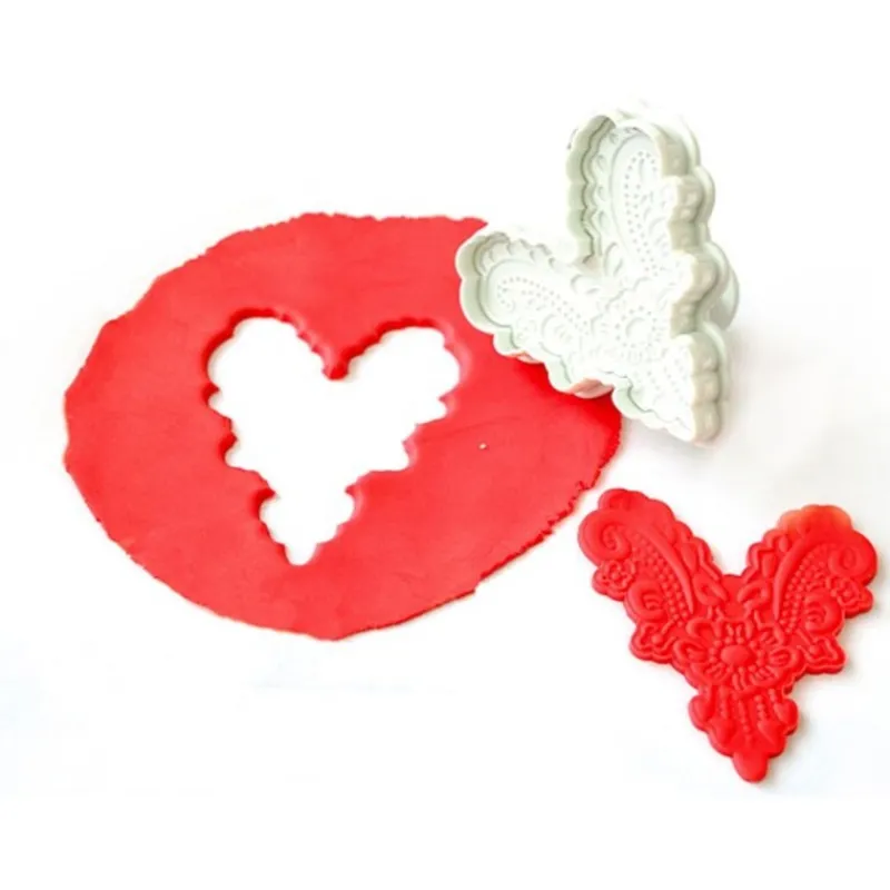 Decoupoir Ejecteur Coeur Cachemire Patisdecor>Cerf Dellier Sale