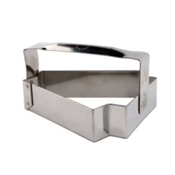 Cerf Dellier Découpoirs Inox Avec Poignée*Decoupoir Triangle Isocele Avec Poignée