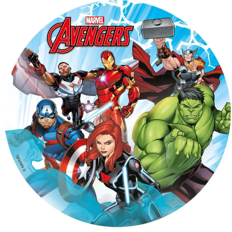 Disque Gateau En Azyme Avengers 15,5 Cm>Cerf Dellier New