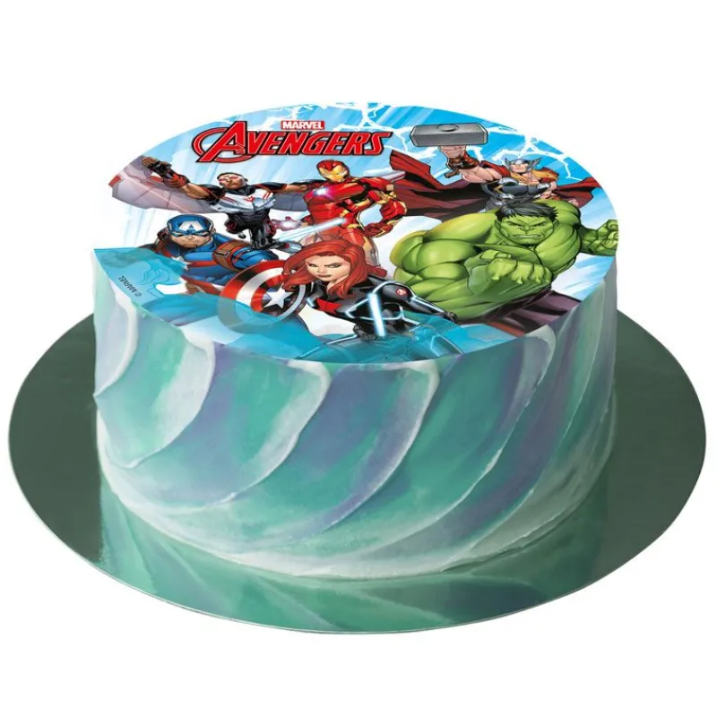 Disque Gateau En Azyme Avengers 15,5 Cm>Cerf Dellier New