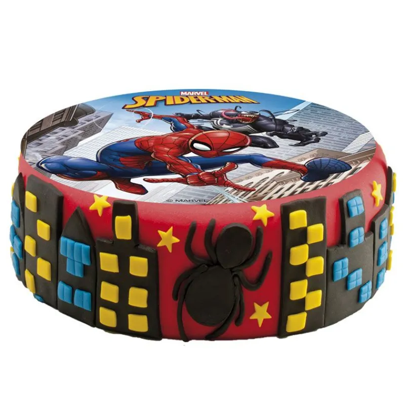 Disque Gateau En Azyme Spiderman 15,5 Cm>Cerf Dellier Discount