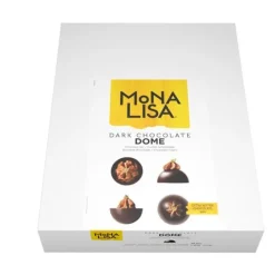 Cerf Dellier Halal*Domes De Chocolat Noir Mona Lisa (X28)