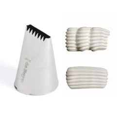 Cerf Dellier Douilles*Douille A Bûche Plate Inox 3 Mm - 6 Dents