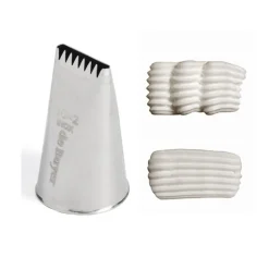 Cerf Dellier Douilles*Douille A Bûche Plate Inox 2,5 Mm - 6 Dents
