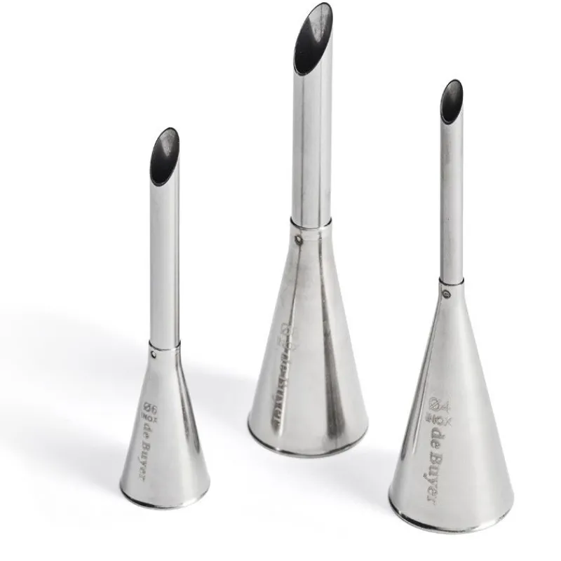 Cerf Dellier Douilles*Douilles A Garnir Inox Assorties De Buyer