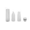 Cerf Dellier Siphons*Douilles Décoration Inox Pour Siphon Isi (X3)