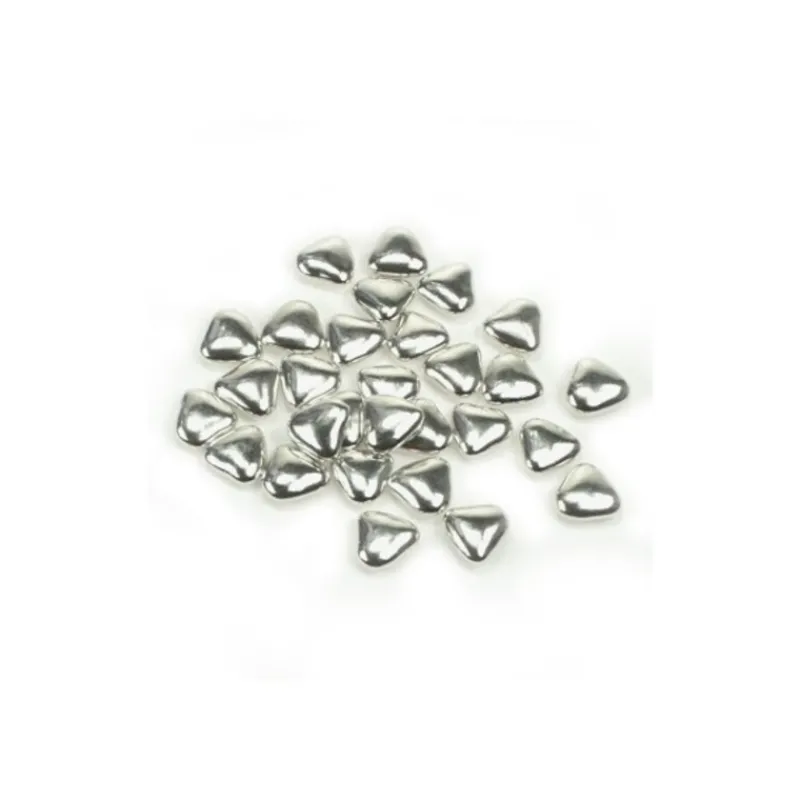 Cerf Dellier Bonbons Et Dragées*Dragées Mini Coeurs Argentees (150 G)