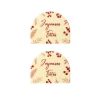 Embouts De Bûches En Chocolat Blanc Joyeuses Fêtes (X54)>Cerf Dellier Online