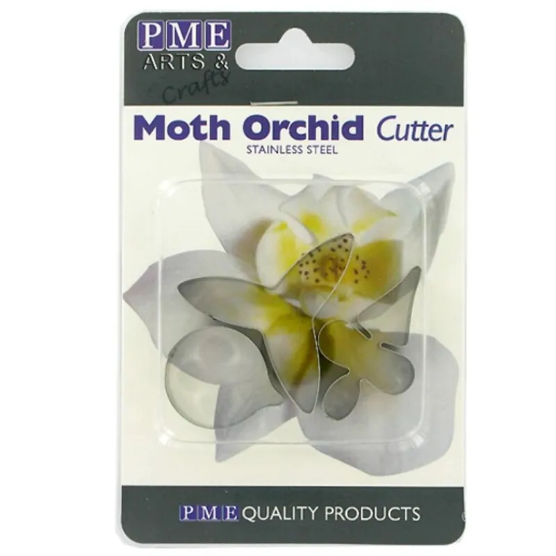 Cerf Dellier Emporte-Pièces Et Découpoirs*Emporte-Pièces Inox Petales Orchidee Pme (X 3)