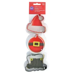 Cerf Dellier Emporte-Pièces Et Découpoirs*Emporte-Pièces Noël Assortis Wilton (X 3)