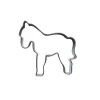 Cerf Dellier Emporte-Pièces Et Découpoirs*Emporte-Piece Cheval 5,5 Cm
