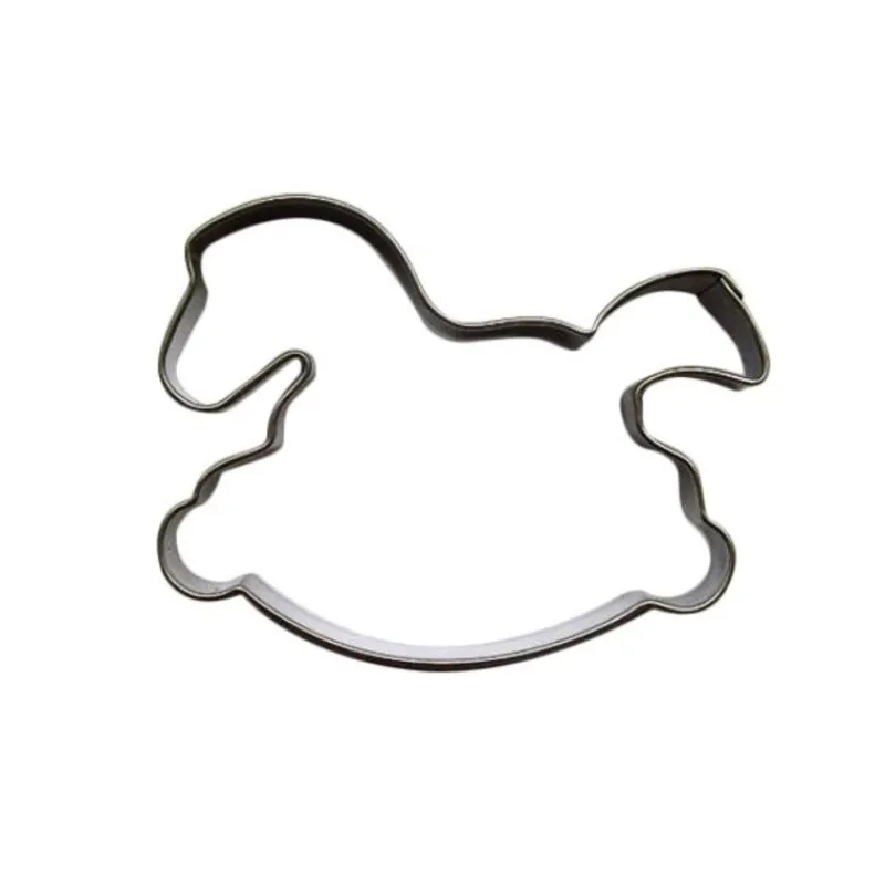 Cerf Dellier Emporte-Pièces Et Découpoirs*Emporte-Piece Cheval A Bascule 4,8 Cm